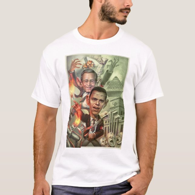 Den nya världen beställer tee shirt (Framsida)