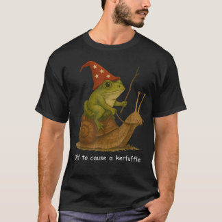 Den Nyckfulla Groda Trollkarlen Sätter Av För Att T Shirt