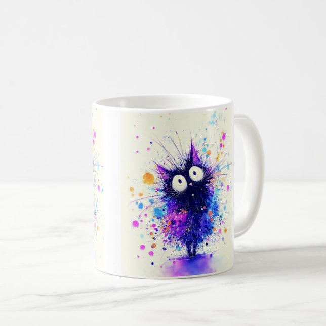 Den nyfikna gnistan kaffemugg (Framsida höger)