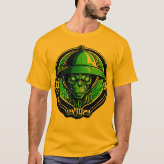 Den Nyfikna Grönten Wanderer T Shirt