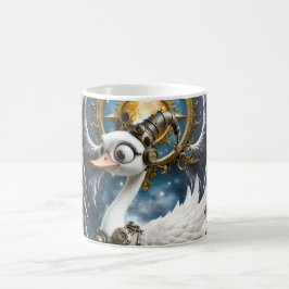 Den Nyfikna Klockverkssvanen. Kaffemugg