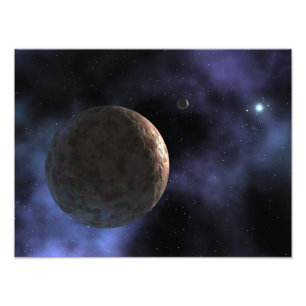 Den nyligen upptäckta planet-något liknande fototryck
