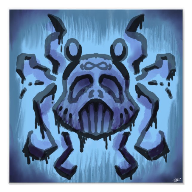 Den oändliga Panda-Poster Fototryck (Framsidan)