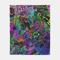 Den oändliga Psychedelic regnbågen dimensionerar