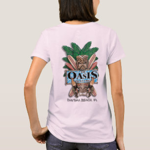 Den oasTiki puben och grillar T-tröja (damer) T Shirt