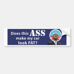 Den Obama bilen Fat11x3 kopierar Bildekal