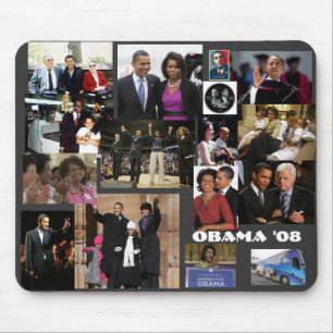 Den OBAMA collagen Musmatta