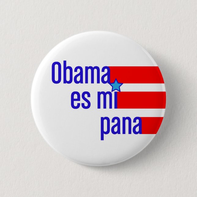 den obama es mi panaen - knäppas knapp (Framsida)