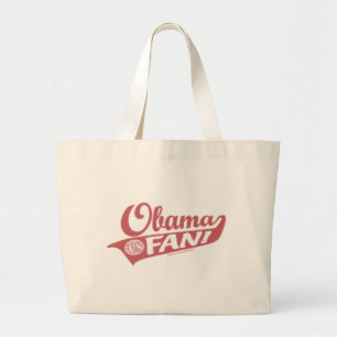 Den Obama fläkten hänger lös Jumbo Tygkasse