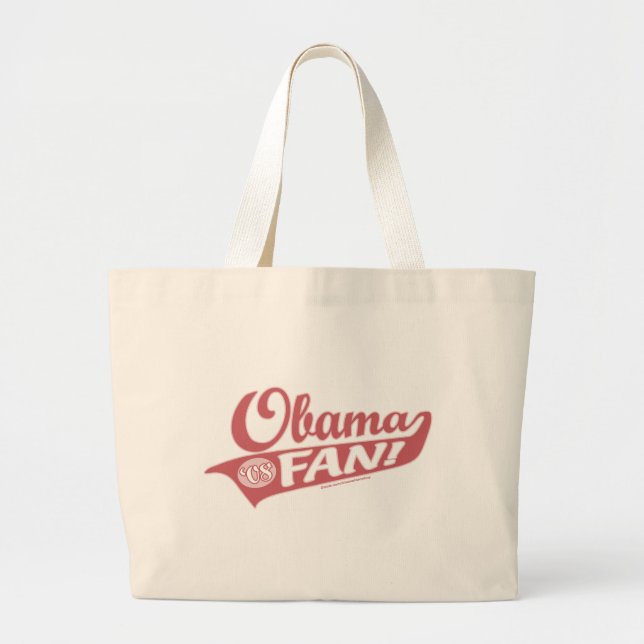 Den Obama fläkten hänger lös Jumbo Tygkasse (Framsidan)