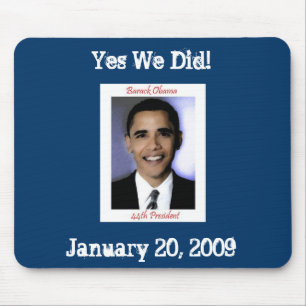 Den Obama invigningmusen vadderar Musmatta
