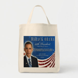 Den Obama invigningsouvenir 2013 hänger lös Tygkasse
