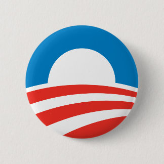 Den Obama logotypen knäppas Knapp