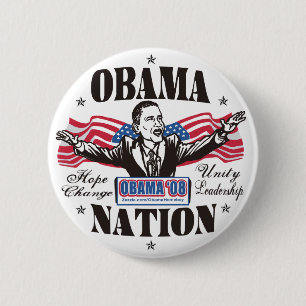Den Obama nationtecknaden knäppas Knapp