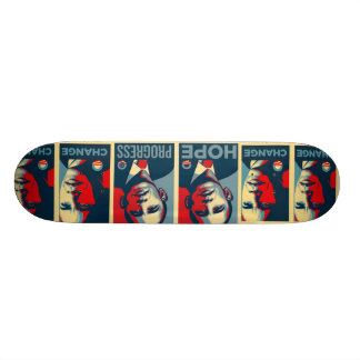 Den Obama skridskon stiger ombord Old School Skateboard Bräda 21,6 Cm