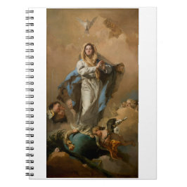 Den obefläckade avlelsen av Giovanni Tiepolo Anteckningsbok