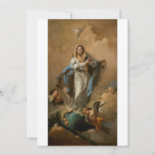 Den obefläckade avlelsen av Giovanni Tiepolo Inbjudningar