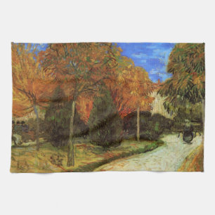 Den offentliga parken i Arles av Vincent van Gogh Kökshandduk