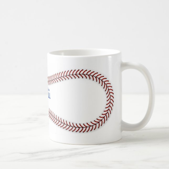Den officiella baseballmuggen kaffemugg (Höger)