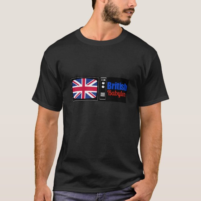 DEN OFFICIELLA BRITTISKA BABYLON TSHIRTEN I FÄRGER T SHIRT (Framsida)
