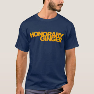 Den officiella heders- ingefäran t-shirt