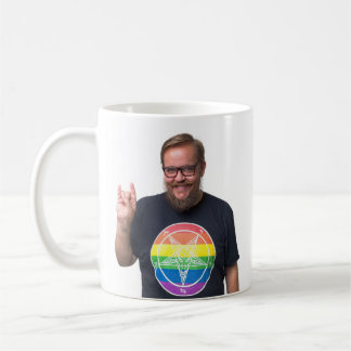 Den officiella HomoSatanis muggen Kaffemugg