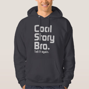 Den officiella kalla berättelsen Bro. Berätta de Sweatshirt Med Luva