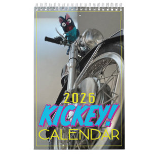 Den Officiella Kickey 2026 Väggkalendern! Kalender