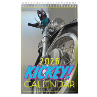 Den Officiella Kickey 2026 Väggkalendern! Kalender