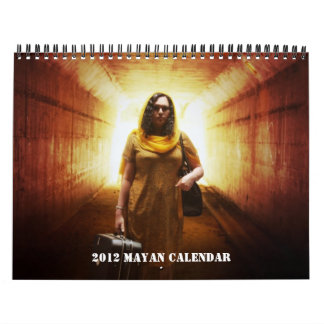 Den officiella "Mayan kalendern" av 2012 Kalender