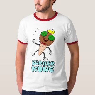 den officiella t-skjortan av burgerkonen t-shirt