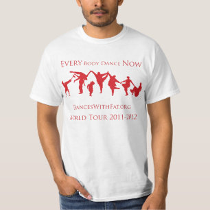 Den officiella världen turnerar skjortan - mörk t shirt