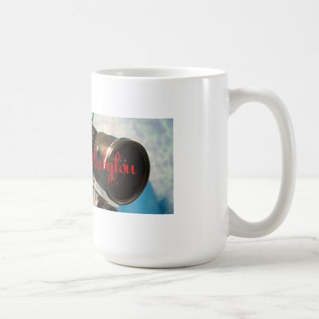 DEN OFFICIELLA VERKLIGHETBABYLON MUGGEN!! KAFFEMUGG (Höger)