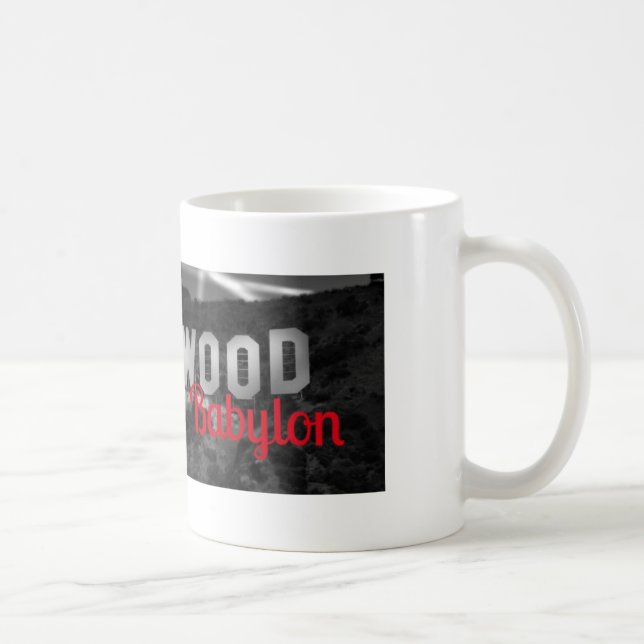 DEN OFFICIELLHOLLYWOOD BABYLON MUGGEN!!  (NY 2013) KAFFEMUGG (Höger)
