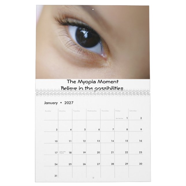 Den ogjorda ledarekalendern kalender (Jan 2027)