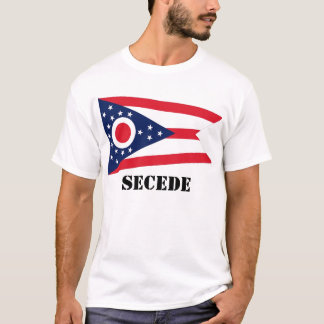 Den Ohio statlig flagga, UTTRÄDER UR, UTTRÄDER UR Tee Shirt