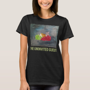 Den Oinbjudne Gästen Målning av Alfred Fox T Shirt