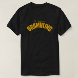 Den ökända Logotypen GRAMBLING Tee GULD