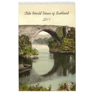 Den Olde världen beskådar av den Skottland 2011 Kalender