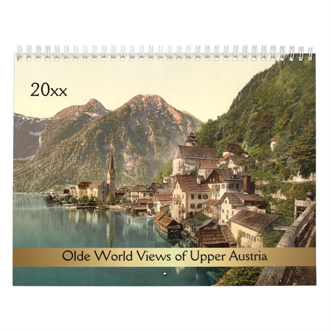 Den Olde världen beskådar av Upper Austria Kalender (Omslag)