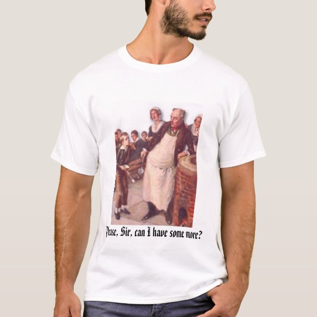 Den Oliver vridningen, behar herr, kan mig ha T-shirt (Framsida)