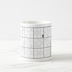 Den olösliga Sudoku muggen Kaffemugg