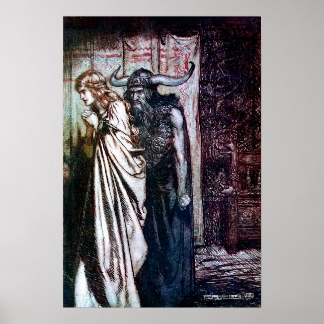 Den olyckliga Bride Poster (Framsidan)