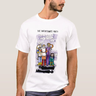 Den olyckliga partyskjortan tee shirt