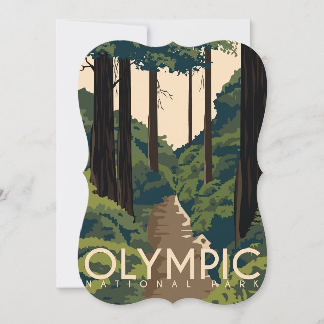 Den olympiska nationalparken (Framsida)