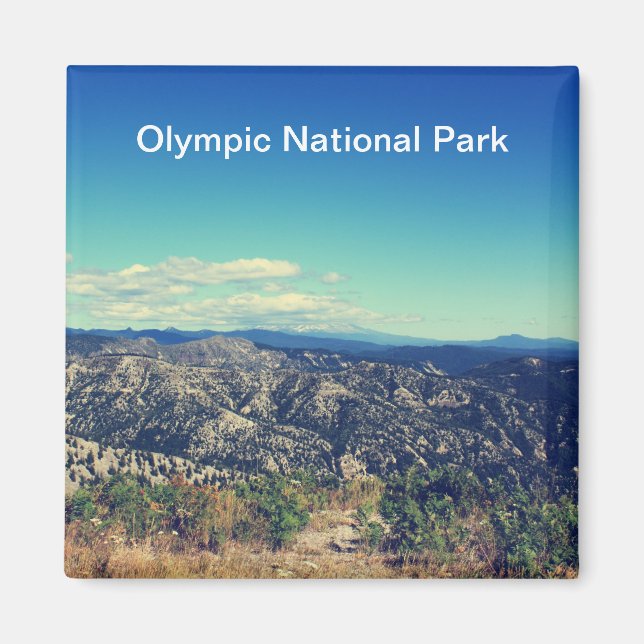 Den olympiska nationalparken magnet (Framsidan)