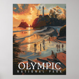 Den olympiska nationalparken poster
