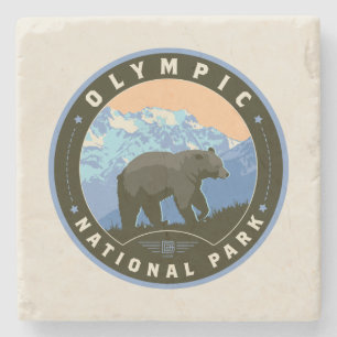 Den olympiska nationalparken stenunderlägg