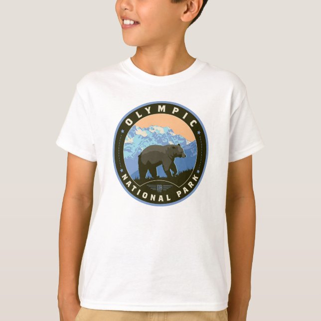 Den olympiska nationalparken t shirt (Framsida)