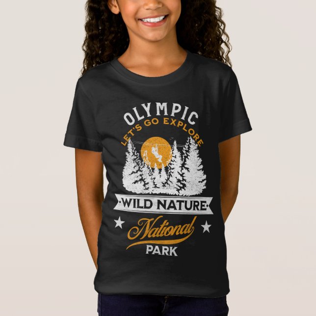Den olympiska nationalparken t shirt (Framsida)